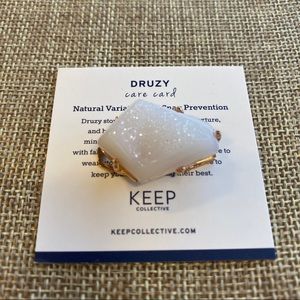 KEEP Collective Five Points Druzy Charm